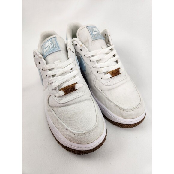 Nike Air Force 1 '07 SE Indigo Women's Size 6.5 Girls CZ0269-100 Sneakers Shoes‎ - Picture 3 of 16